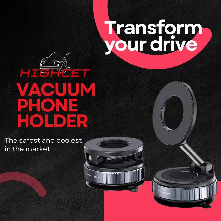 Highcet Vacuum Phone Holder