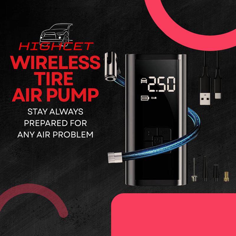 Highcet Wireless Tire Air Pump