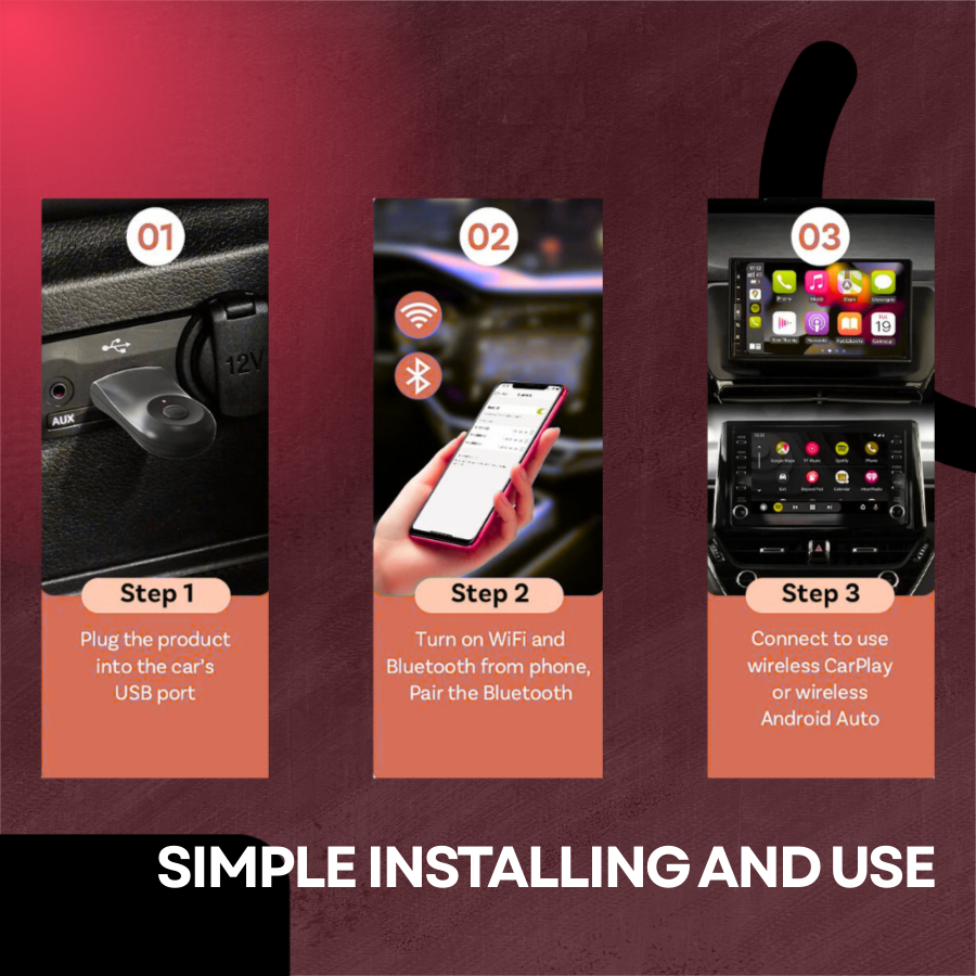 Highcet Wireless CarPlay Adapter